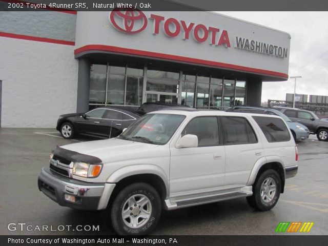 2002 Toyota 4Runner SR5 in Natural White