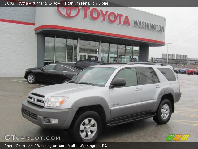 2003 Toyota 4Runner SR5 4x4 in Titanium Metallic