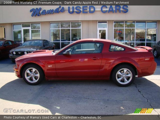 2008 Ford Mustang GT Premium Coupe in Dark Candy Apple Red