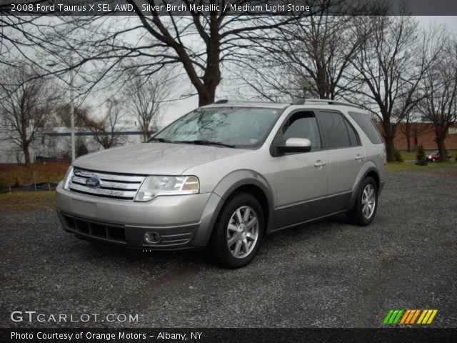 2008 Ford Taurus X SEL AWD in Silver Birch Metallic