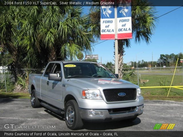 2004 Ford F150 XLT SuperCab in Silver Metallic