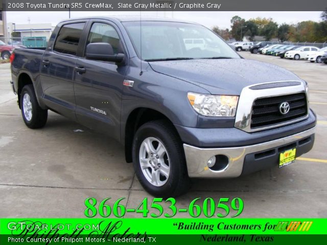 2008 Toyota Tundra SR5 CrewMax in Slate Gray Metallic