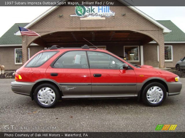 1997 Subaru Impreza Outback Sport Wagon in Brilliant Red