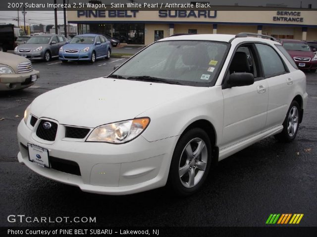 2007 Subaru Impreza 2.5i Wagon in Satin White Pearl