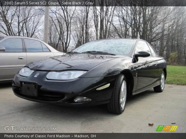 2002 Saturn S Series SC2 Coupe in Sable Black