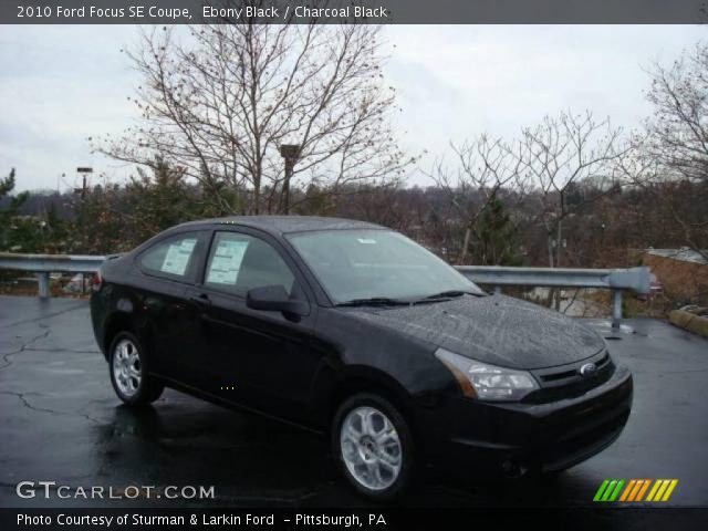 2010 Ford Focus SE Coupe in Ebony Black