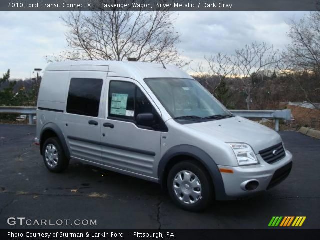 2010 Ford Transit Connect XLT Passenger Wagon in Silver Metallic