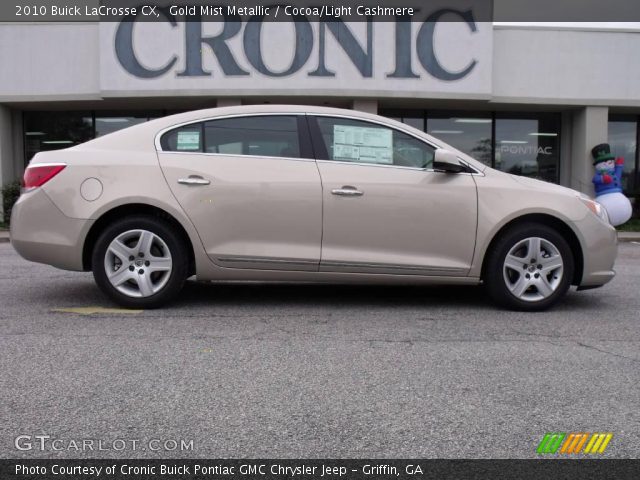 2010 Buick LaCrosse CX in Gold Mist Metallic