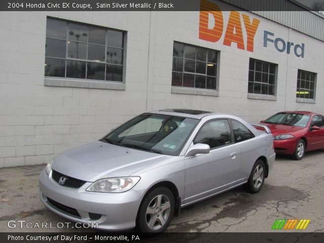 2004 Honda Civic EX Coupe in Satin Silver Metallic