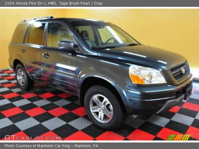 2004 Honda Pilot EX-L 4WD in Sage Brush Pearl