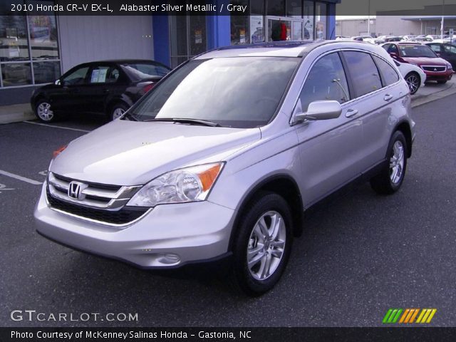 2010 Honda CR-V EX-L in Alabaster Silver Metallic