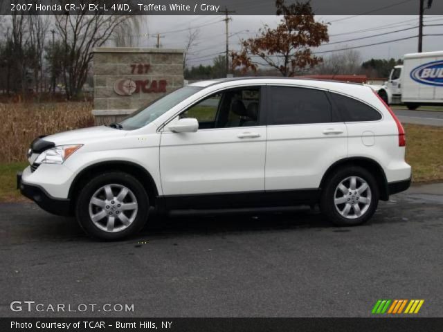 2007 Honda CR-V EX-L 4WD in Taffeta White