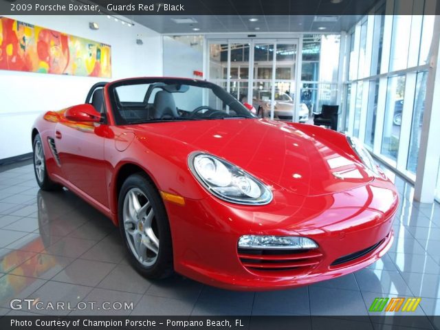 2009 Porsche Boxster  in Guards Red