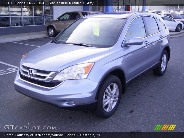 2010 Honda CR-V EX-L in Glacier Blue Metallic