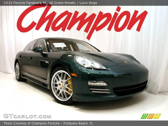 2010 Porsche Panamera 4S in Jet Green Metallic