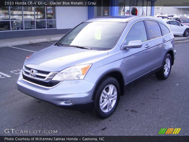 2010 Honda CR-V EX-L in Glacier Blue Metallic