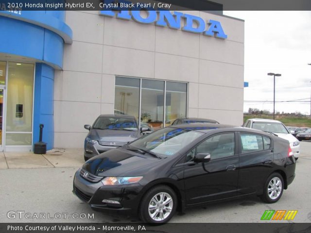 2010 Honda Insight Hybrid EX in Crystal Black Pearl