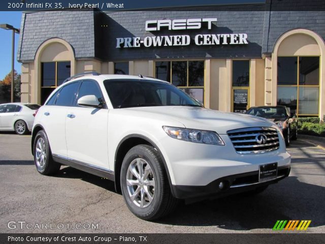 2007 Infiniti FX 35 in Ivory Pearl