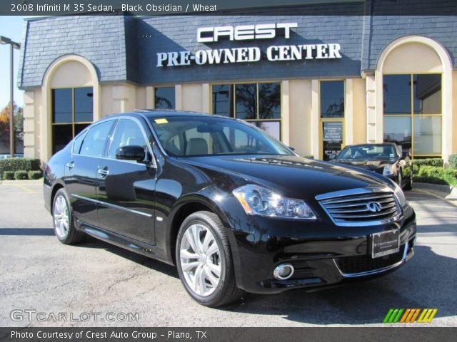 2008 Infiniti M 35 Sedan in Black Obsidian