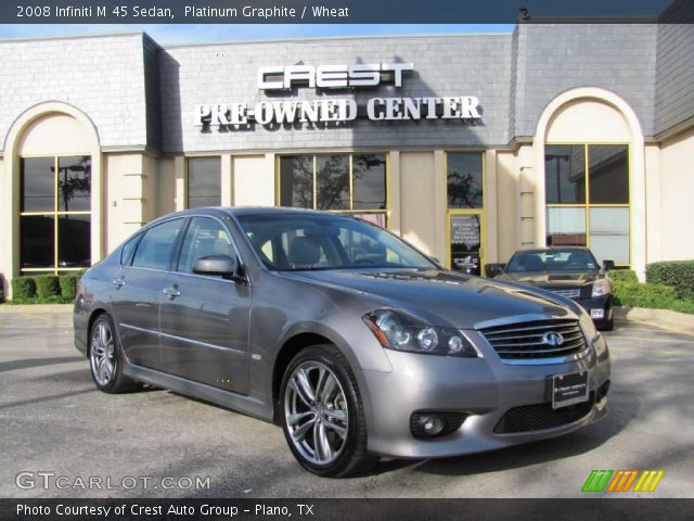 2008 Infiniti M 45 Sedan in Platinum Graphite