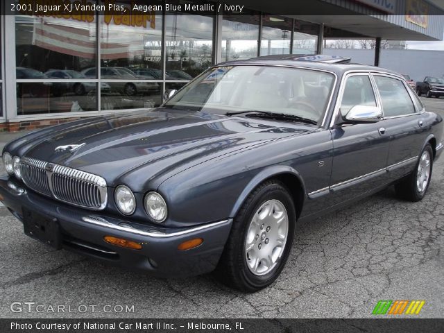 2001 Jaguar XJ Vanden Plas in Aegean Blue Metallic
