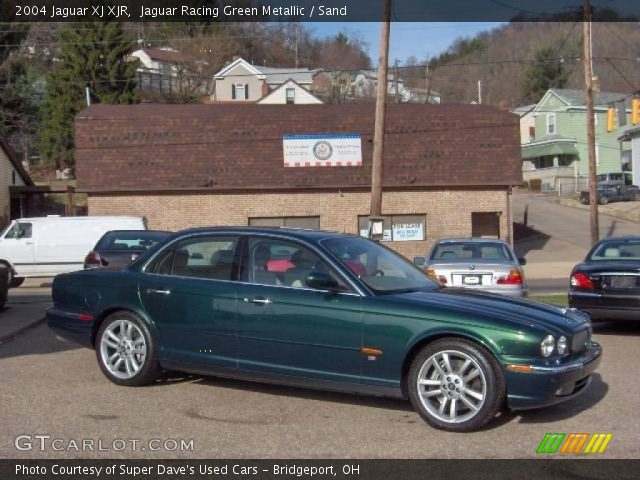 2004 Jaguar XJ XJR in Jaguar Racing Green Metallic