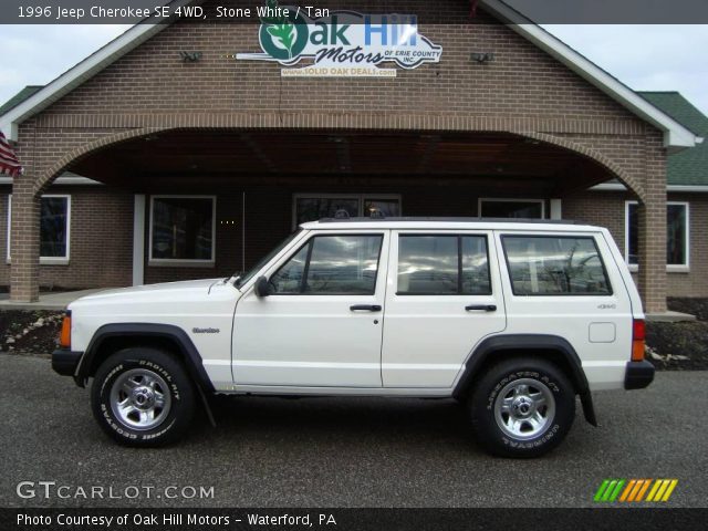 1996 Jeep Cherokee SE 4WD in Stone White