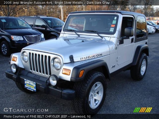 2006 Jeep Wrangler Rubicon 4x4 in Bright Silver Metallic