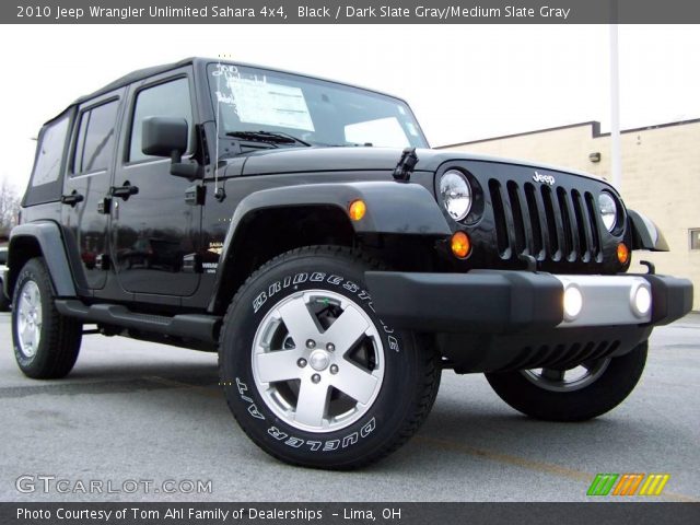 2010 Jeep Wrangler Unlimited Sahara 4x4 in Black