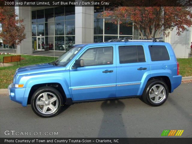 2008 Jeep Patriot Limited in Surf Blue Pearl