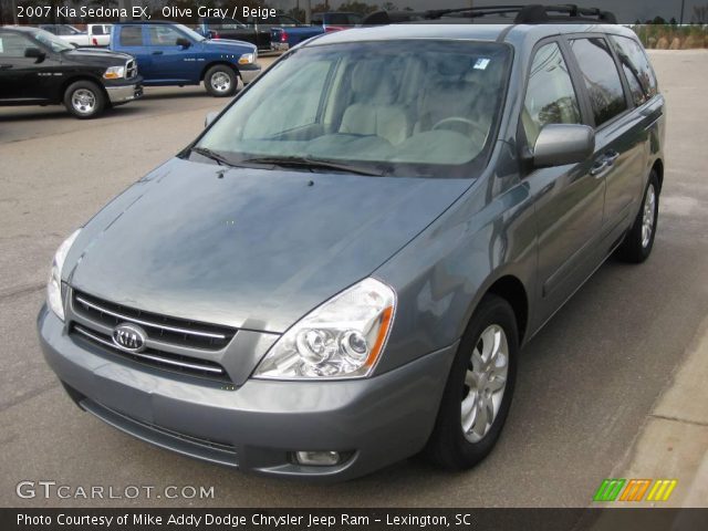 2007 Kia Sedona EX in Olive Gray