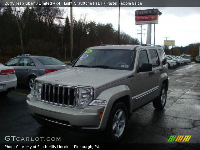 2008 Jeep Liberty Limited 4x4 in Light Graystone Pearl
