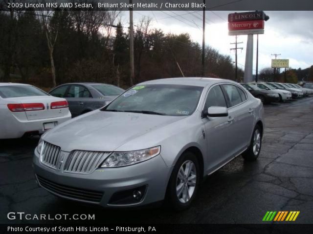 2009 Lincoln MKS AWD Sedan in Brilliant Silver Metallic
