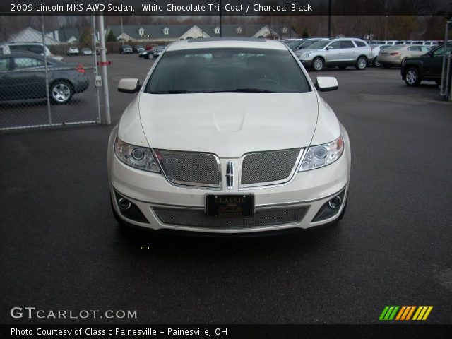 2009 Lincoln MKS AWD Sedan in White Chocolate Tri-Coat