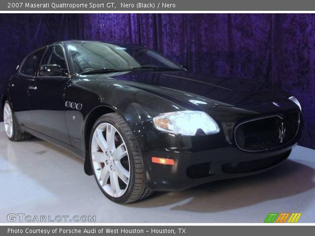 2007 Maserati Quattroporte Sport GT in Nero (Black)