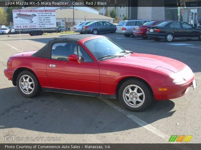 1994 Mazda MX-5 Miata Roadster in Classic Red