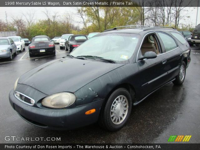 1998 Mercury Sable LS Wagon in Dark Satin Green Metallic