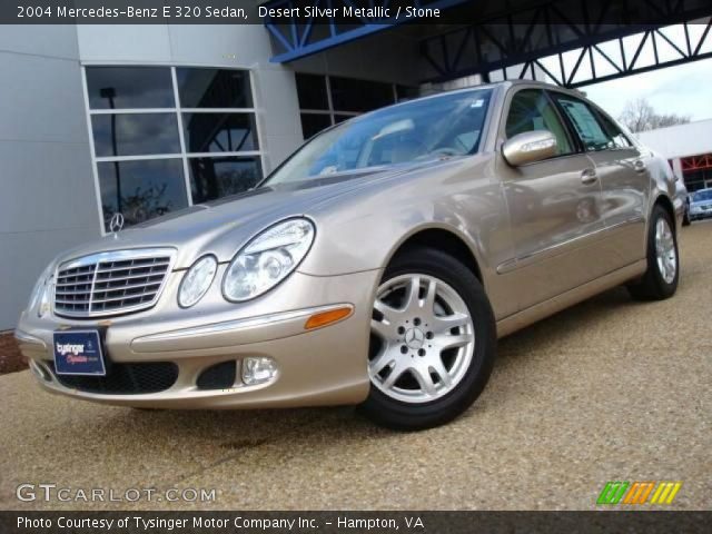 2004 Mercedes-Benz E 320 Sedan in Desert Silver Metallic
