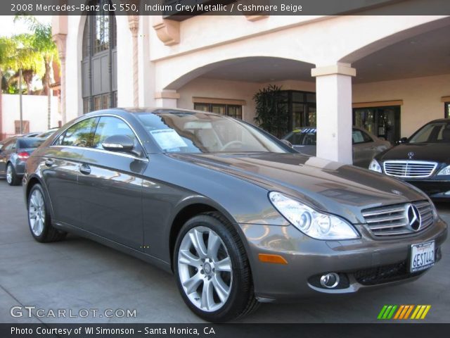 2008 Mercedes-Benz CLS 550 in Indium Grey Metallic