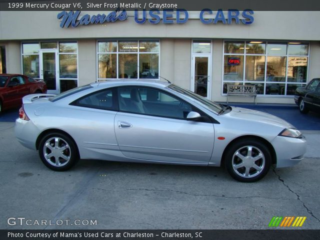 1999 Mercury Cougar V6 in Silver Frost Metallic