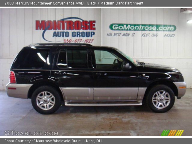 2003 Mercury Mountaineer Convenience AWD in Black