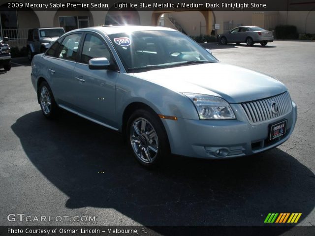 2009 Mercury Sable Premier Sedan in Light Ice Blue Metallic