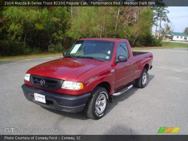2004 Mazda B-Series Truck B2300 Regular Cab in Performance Red