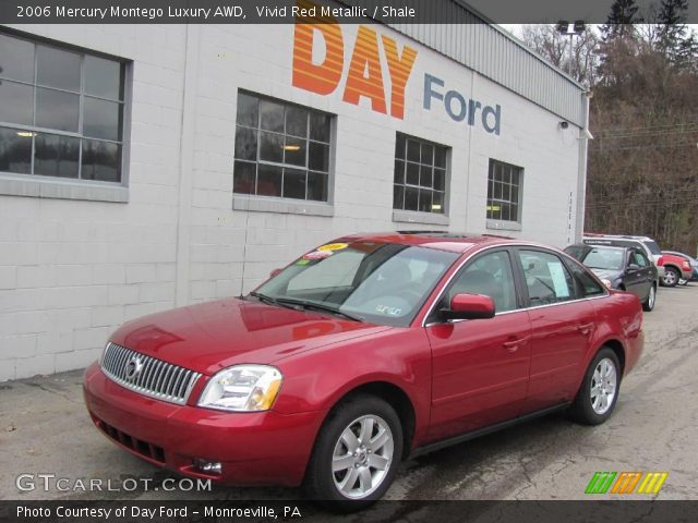 2006 Mercury Montego Luxury AWD in Vivid Red Metallic