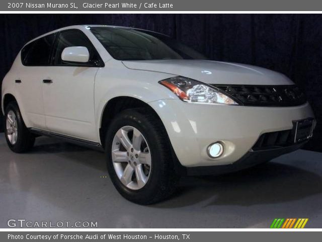 2007 Nissan Murano SL in Glacier Pearl White