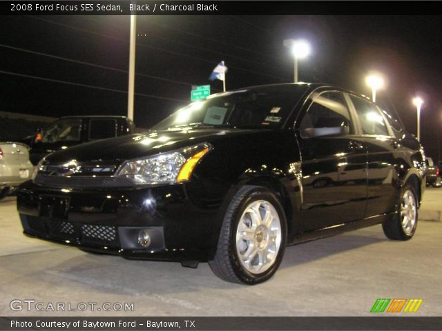 2008 Ford Focus SES Sedan in Black