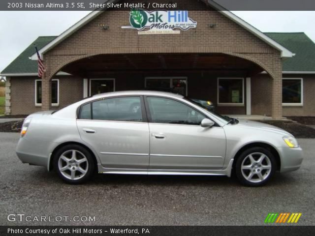 2003 Nissan Altima 3.5 SE in Sheer Silver Metallic