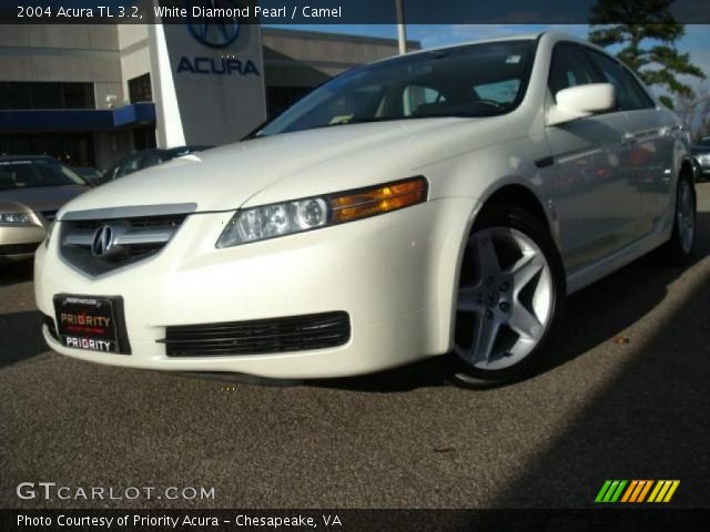 2004 Acura TL 3.2 in White Diamond Pearl