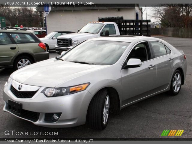 2009 Acura TSX Sedan in Palladium Metallic