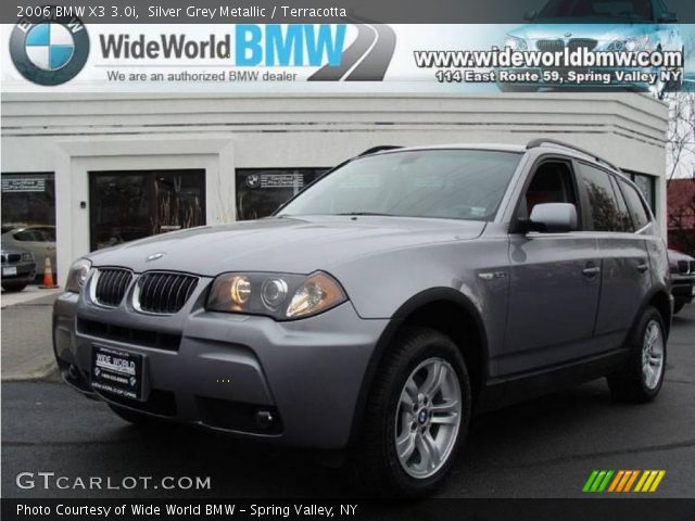 2006 BMW X3 3.0i in Silver Grey Metallic